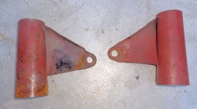 Soportes de faros de orejas de horquilla AJS G80 G80CS G12 G12CS G12CSR G9 incomparables Foto 1 de 4