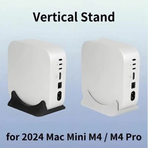 Saving Space Vertical Stand Storage Bracket for 2024 Mac Mini M4 Pro Desktop - Afbeelding 1 van 11