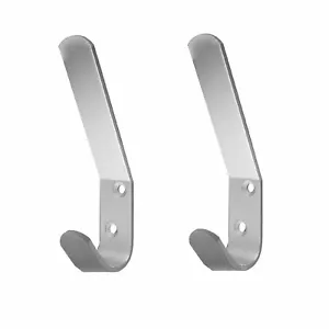 Gancho para sombrero y abrigo 5 pulgadas x 4 mm paquete SAA cantidad 10 - Imagen 1 de 1