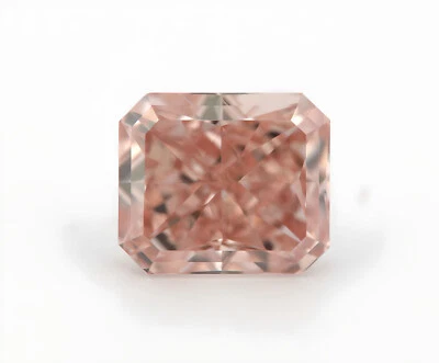 1.15ct Pink Diamond - Natural Loose Fancy Orangy pink Color GIA VVS1 Radiant - Image 1 of 4