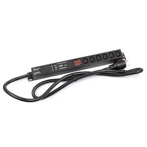 30A 240V Metered w/ Surge Protector PDU strip for Mining Rig Server Rack L6-30P - Picture 1 of 4