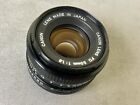 Canon 50mm 1:1.8 Film Camera Lens for Canon FD Mount 35mm