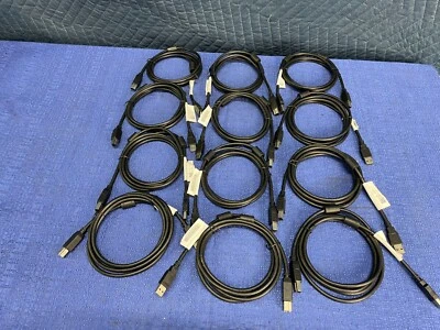 Lot of 12 HP 935544-002 CABLE USB3.0 AM-BM 1.8M  - Image 1 of 4