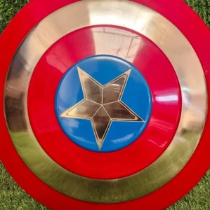 Escudo Capitán América Leyendas Marvel 75 Aniversario Vengadores Aleación Metal 1:1 - Imagen 1 de 6