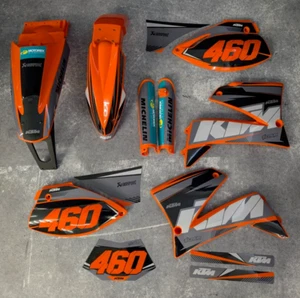 Grafik + Plastik KTM SMC SUPERMOTO LC4 1999-2004 625 640 660 dekor angewandte - Bild 1 von 10