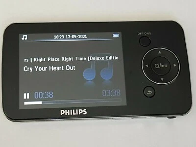Philips GoGear SA5285/02 8Gb MP3/MP4 Video Player Digital Media Player - BLACK - Image 1 of 4
