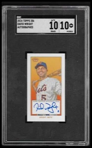 Autógrafos de David Wright Topps 206 #NNO 2024 SGC 10 - Imagen 1 de 2