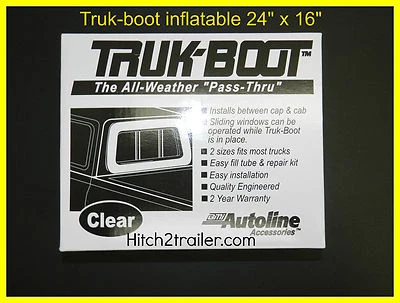 Auto Line Truk inflatable Boot Camper Shell Topper Cap Seal Full Size Truck 3000 - Image 1 of 2