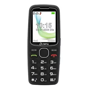 Telefono Cellulare Comfort con Tasti Grandi e Ampio Display LCD a Colori Nero - Foto 1 di 4