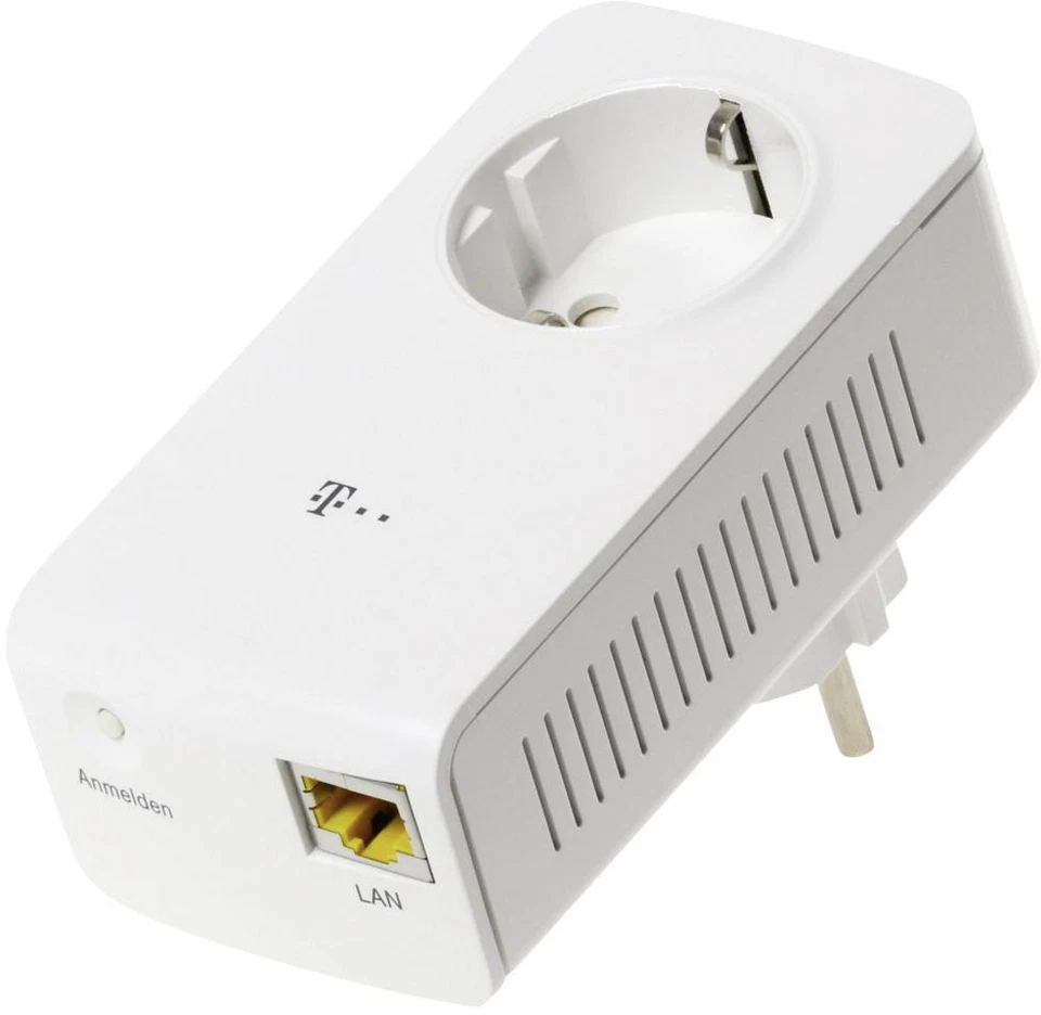 Telekom Speedport Powerline 101 dLAN Powerlan Powerline 500 MBit/s -1xADAPTER - Bild 1 von 2