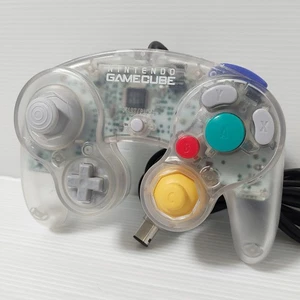 Nintendo GameCube Clear Skeleton Controller DOL-003 OEM Tested Import Japan - Picture 1 of 10