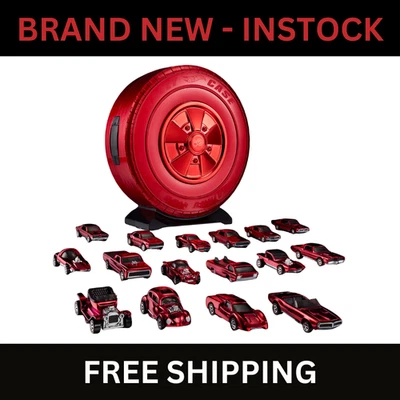 Hot Wheels Collectors Mattel 80th Anniversary Hot Wheels Original 16 Rally Case - Image 1 of 4