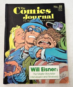 The Comics Journal Magazine #89 Eisner 1st TMNT Fantagraphics 1984 - Picture 1 of 13