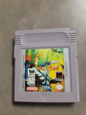Earthworm Jim - Authentic Original Nintendo GameBoy Cart Only Tested Working - Image 1 of 3
