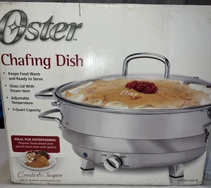 Oster Chafing Dish Model CKSTBSCD500-SS Open Box Never Used - Picture 1 of 2