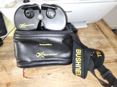 Bushnell Xtra-Wide 4x21 Sport Binoculars 900' Field Of View Black Tested VG - Image 1 of 4