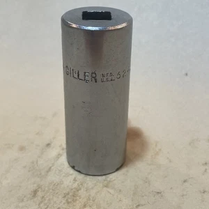 Vintage Giller 3/4” Deep Socket 12 Point 1/2” Drive No. 624 J USA - Picture 1 of 16