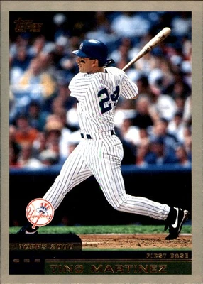 Tino Martinez 2000 Topps #370 New York Yankees FREE SHIPPING AutographDen - Image 1 of 2