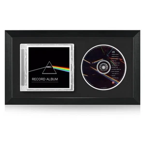 CD-Display-Rahmen für Discs & Hüllen - EVA-Schaumstoffschlitz, schwarz beflocktes Gewebe - Ho... - Bild 1 von 7