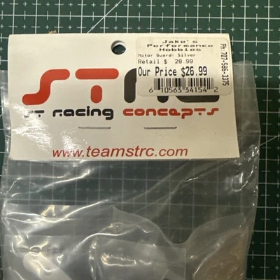 STRC SPTST3677S CNC Machined Aluminum Rear Motor Guard for Slash/Rustler/Bandit - Image 1 of 4