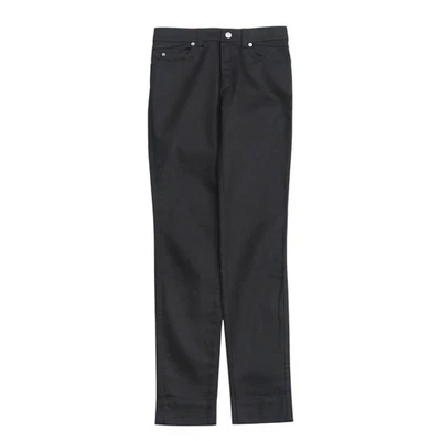 Como Nuevo LOUIS VUITTON Pantalones Ajustados Talla 34 Elásticos Cónicos Calce Ajustado Cuero Logo... Foto 1 de 4