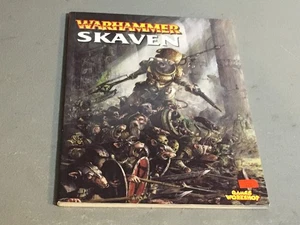 BOOK WARHAMMER FANTASY ARMY BOOK SKAVEN 6TH EDITION 2002 SOFTBACK USED - Picture 1 of 15
