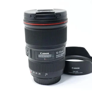 Near Mint Canon EF 16-35mm F/4 L IS USM Wide Angle Zoom Lens Made In Japan 20147 - Picture 1 of 5