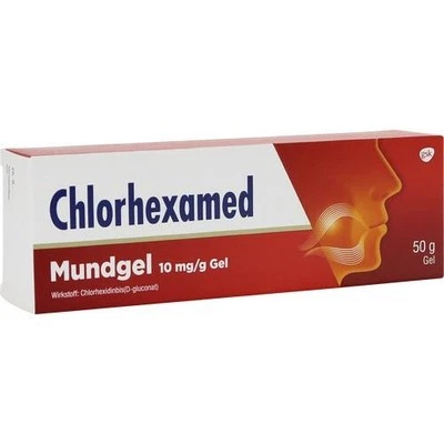 GLAXO SMITH KLINE CONSUMER HEALTHCARE CHLORHEXAMED Mundgel 10 mg/g Gel 50 g PZN 16013298