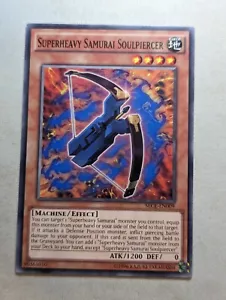 Superheavy Samurai Soulpiercer Common Yugioh Card SECE-EN009 - Picture 1 of 1