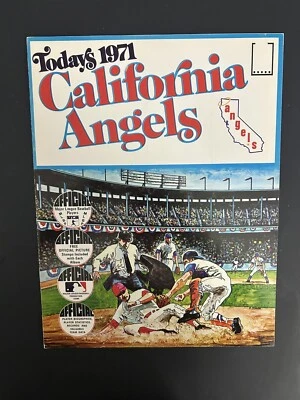 1971 California Angels Equipo Completo Conjunto de 24 Cartas Sellos Álbum Tony Conigliaro Foto 1 de 4
