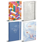 A6 Modern Notebook - Single Book Assorted Lined Ruled School Notes Journal