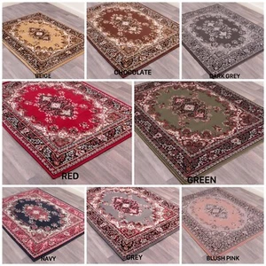 Alfombra oriental tradicional Lancashire alfombra clásica dormitorio sala corredor - Imagen 1 de 68