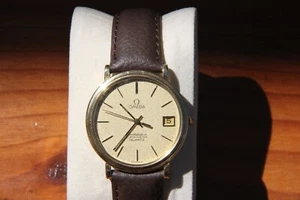 OMEGA CONSTELLATION CHRONOMETER QUARTZ DATE 198.0126 - RARE DIAL - Picture 1 of 8