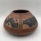 Vintage Art Clay Pottery Bowl Signed Armando de Mexico 9”x 5”