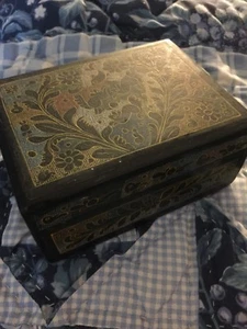 Keepsake Box Asian 5.5 X 4.5 X 2.5 (me) - Picture 1 of 5
