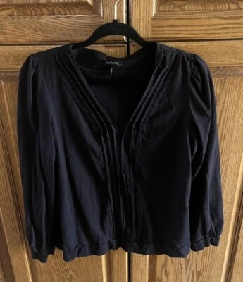 Top negro para mujer Daisy Fuentes Moda talla L RN105543 cintura con bandas algodón Foto 1 de 4