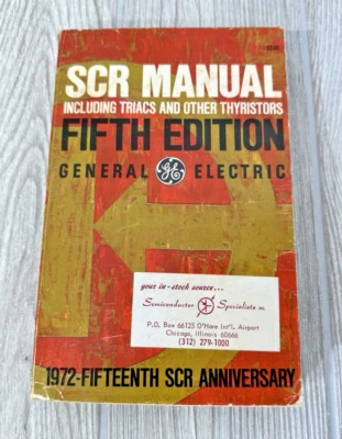 VTG General Electric SCR Manual Including Triacs and Other Thyristors  PB 5th Ed - Image 1 of 4