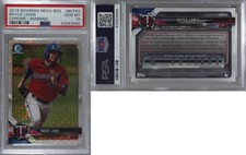 2018 Bowman Chrome Prospects Mega Box Mojo Refractor Royce Lewis PSA 10 GEM MT