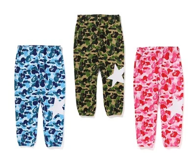 A BATHING APE Men's ABC CAMO SWEAT PANTS 1K80152007 b - Image 1 of 4