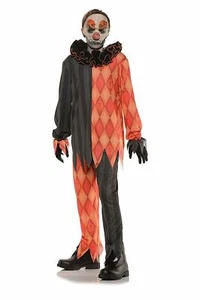 Underwraps Boy's Evil Clown Halloween Costume Size M - Picture 1 of 3