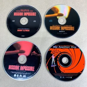 Mission Impossible Lot of 4 Original Movie Soundtrack CD's Only - Picture 1 of 7