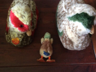 3x Ente [ Steiff Tier ]   Duck Vintage - Bild 1 von 3