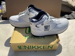 NIKKEN CardioStrides Weighted Shoes Men’s size 9 White High Top NIB - Picture 1 of 8