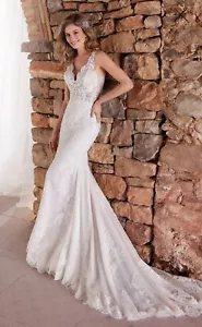 wedding dress size 12 pronovias alofa offwhite - Picture 1 of 3