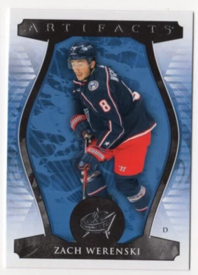 2023-24 Upper Deck Artifacts Zach Werenski #68 Base Card Columbus Blue Jackets - Image 1 of 2
