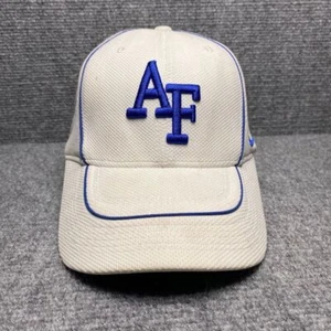 Air Force Falcons Hat Cap Strap Back Mens NCAA College White Blue Nike Team - Picture 1 of 10