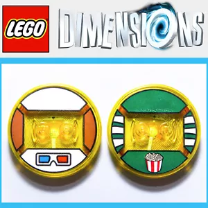 LEGO Dimensions GREMLINS Team Pack #71256 GIZMO & RAYA Personaje Etiquetas solamente - Imagen 1 de 13