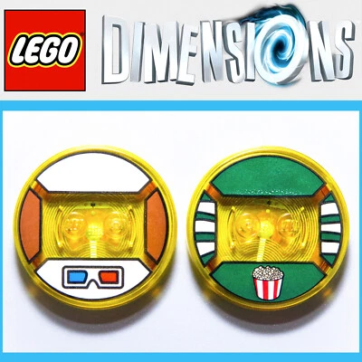 LEGO Dimensions GREMLINS Team Pack #71256 GIZMO & STRIPE Character TAGS Only - Image 1 of 4