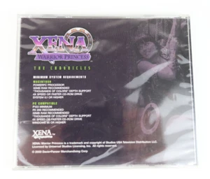 Xena Warrior Princess Chronicles - CD Rom Vintage - Fan Club Ufficiale - NOS - Foto 1 di 2