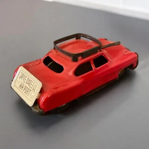 1950s 1960s Japan Tin Airport Taxi Cab Friction Drive Survivor Junkyard Car - Picture 1 of 7